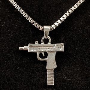 Uzi Pendant with chain
